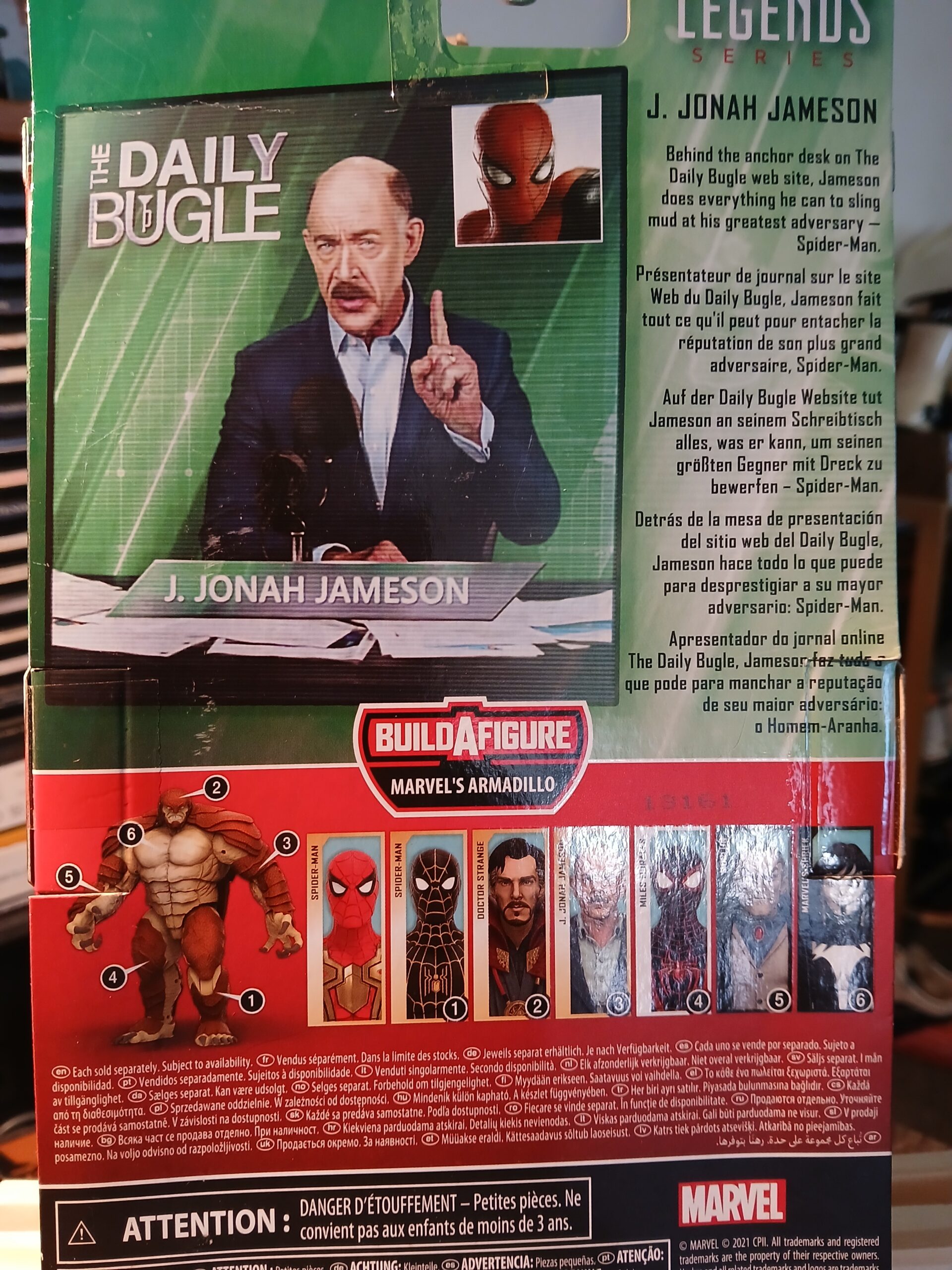 Marvel Legends J Jonah Jameson - Image 2
